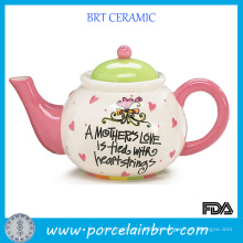 Gift Ceramic Teapot for Thanking Mother